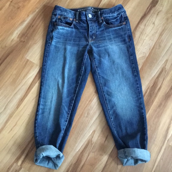 AEO Boy Crop Stretch Jean Sz 2 - Picture 2 of 4